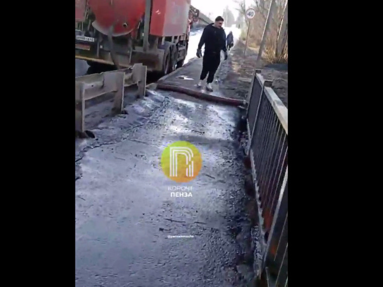 Жители Пензы обеспокоены сбросом талых вод пруд у ЦНТИ