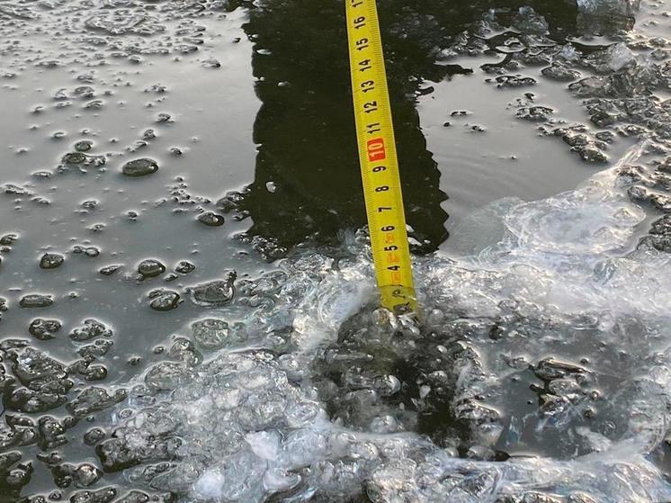 В Подмосковье составили список водоемов с опасным льдом