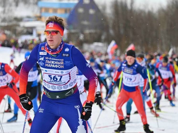 Мурманский лыжный марафон бьет рекорды по количеству финишеров