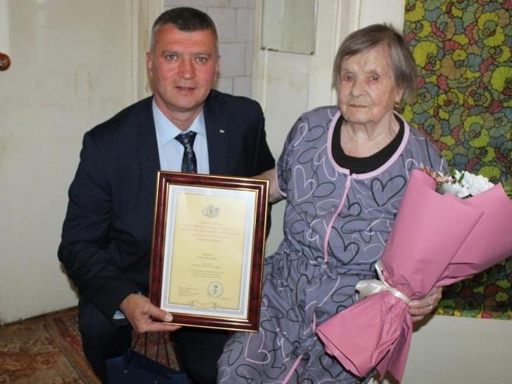 В Рязани ветеран Великой Отечественной войны отметила 100-летний юбилей