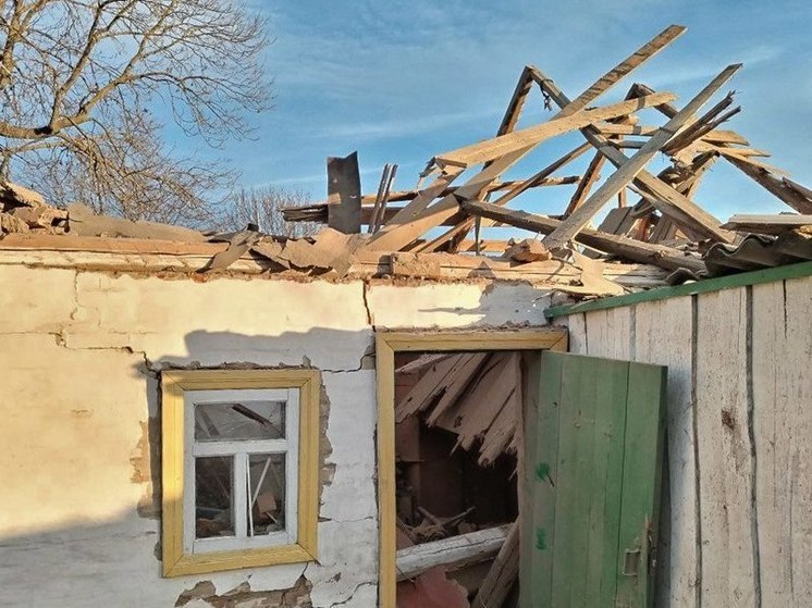 В Курской области свои дома из-за обстрелов покинули две трети жителей Теткино