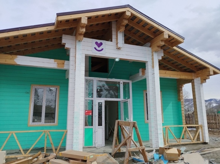 В Туве в далеком селе Шуй завершают строить ФАП