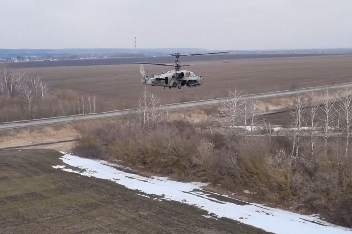 Russian helicopters destroyed Ukrainian reconnaissance group and equipment