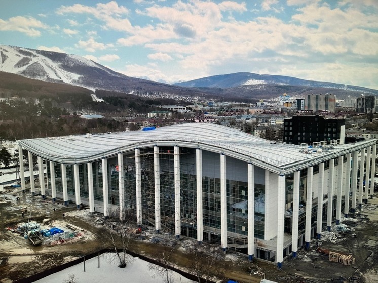 На Сахалине строят один из крупнейших в ДФО центров водных видов спорта