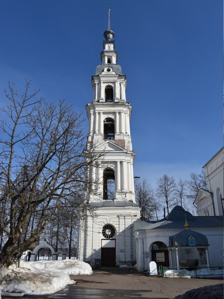 Реставрация колокольни Троицко-Успенского собора в Кинешме начнётся в апреле
