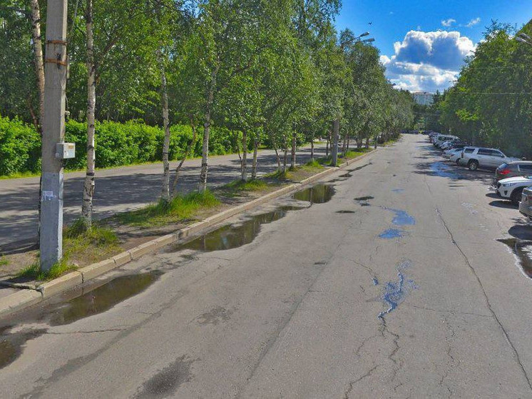 Дорогу на улице Воровского в Мурманске обновят в рамках национального проекта