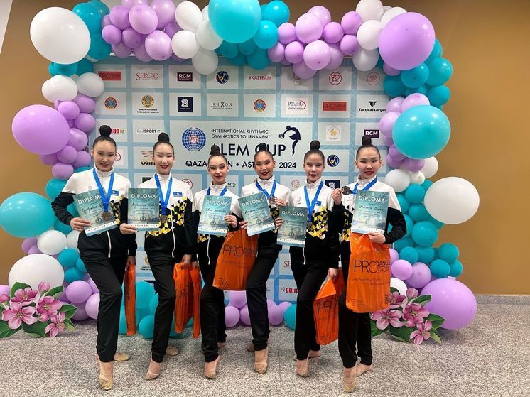 Якутские гимнастки завоевали бронзу на соревнованиях в Казахстане