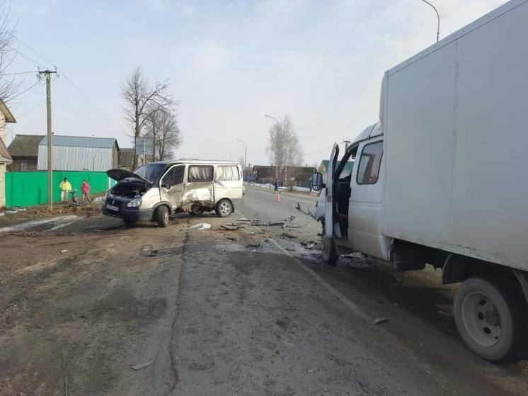 В Оршанском районе на трассе «Вятка» столкнулись две ГАЗели