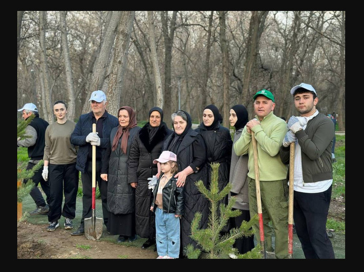 Дагестан укрепляет “Сад памяти” новыми деревьями