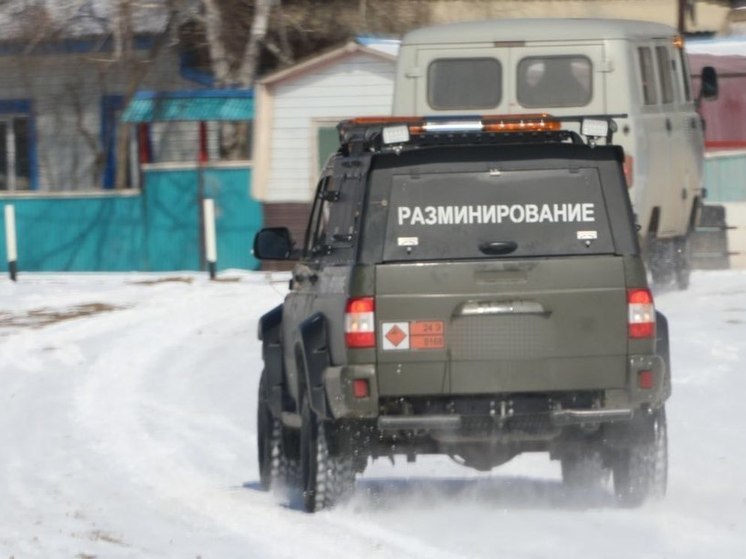 Военные саперы взорвут лед для борьбы с заторами на реке в Забайкалье