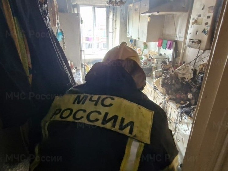 В посёлке Дубовка пожарные спасли 10 человек из горящего дома