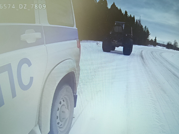 В Холмогорском округе сотрудники Госавтоинспекции задержали хмельного шофера снегоболотохода