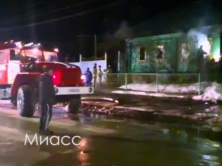 В Челябинской области ночные пожары унесли жизни четырех человек