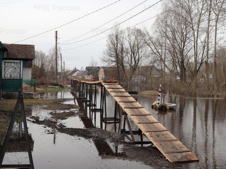 За сутки на Брянщине затопило 5 домов и 104 приусадебных участка