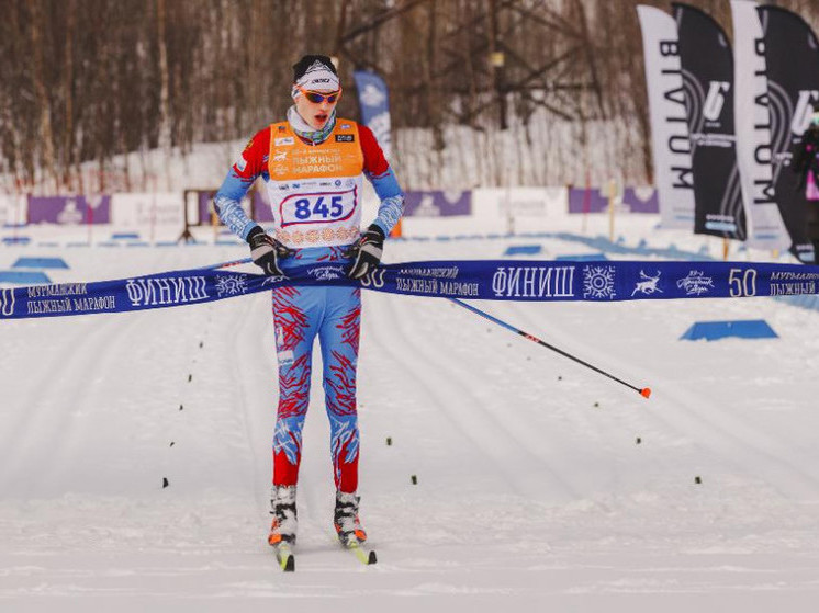 Тамбовский лыжник победил на всероссийском марафоне
