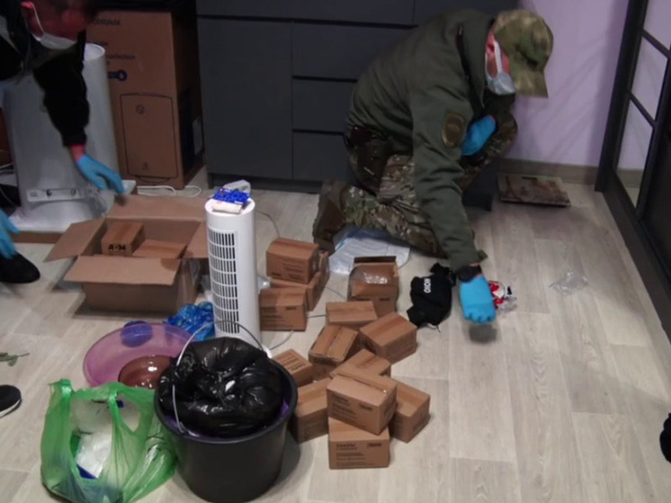 Почти 9 килограмм наркотиков изъяли полицейские у жительницы Донецка