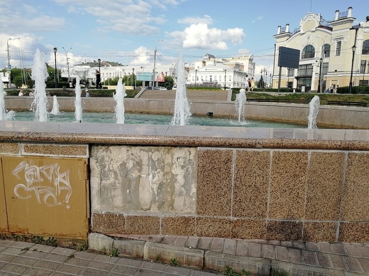 Городские фонтаны в Томске включат 1 мая