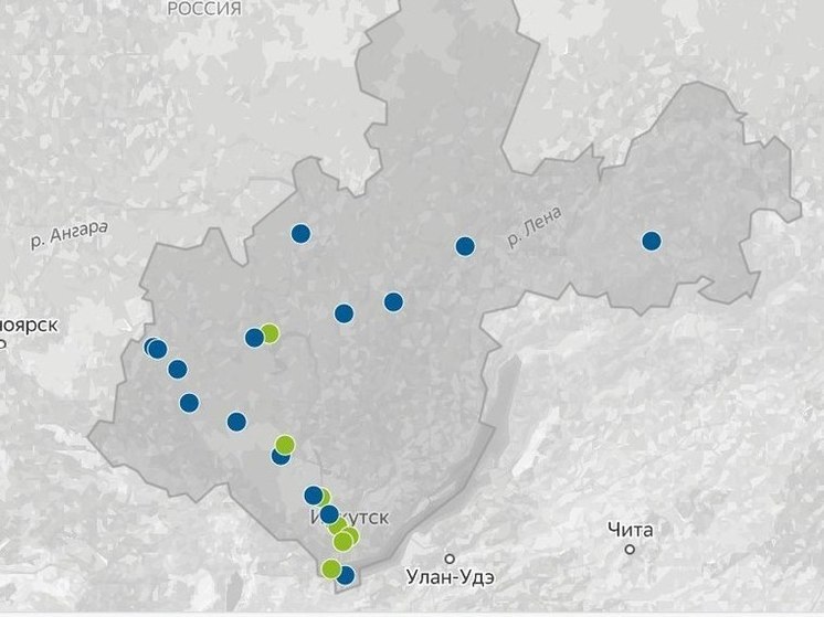 В 15 городах Приангарья определили неблагоприятную городскую среду