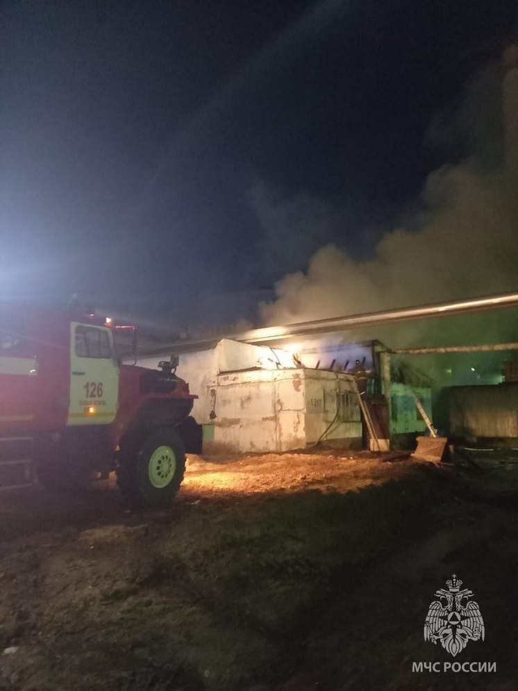 Пожар произошел у центральной котельной посёлка Новая Игирма в Приангарье