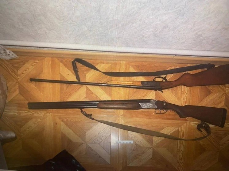 У двух сахалинцев изъяли несколько ружей и патроны