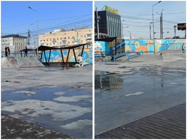 В Омске заработал скейт-парк на Бударина