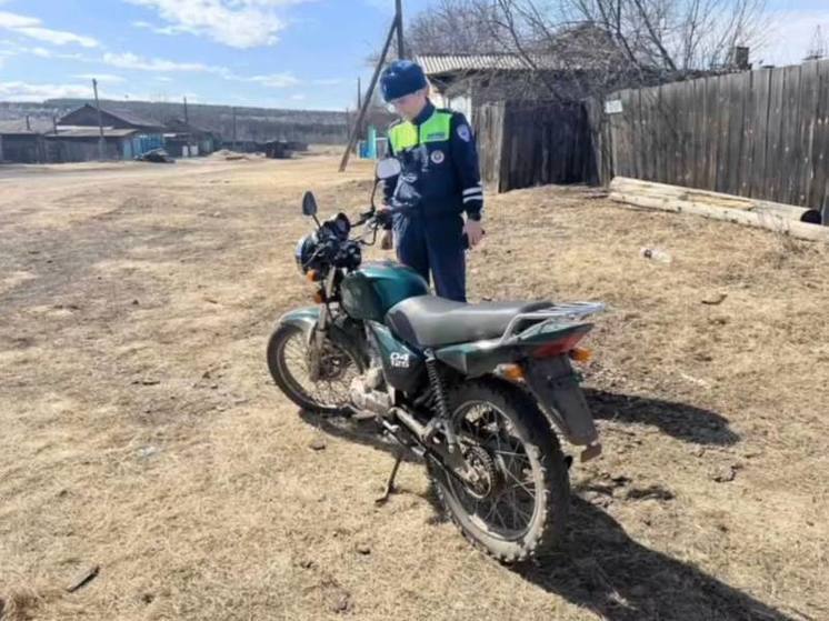 В Бичурском районе Бурятии произошло ДТП с участием несовершеннолетнего мотоциклиста