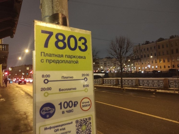 В Петербурге начался прием заявок на оформление бесплатной парковки от почетных граждан