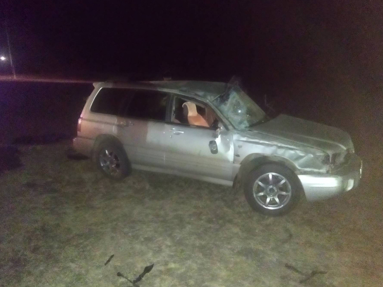 В Бурятии 30-летний водитель погиб при опрокидывании