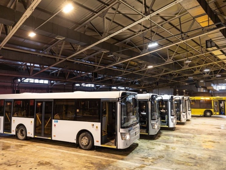 Новые автобусы в Сургуте проходят процедуру оформления