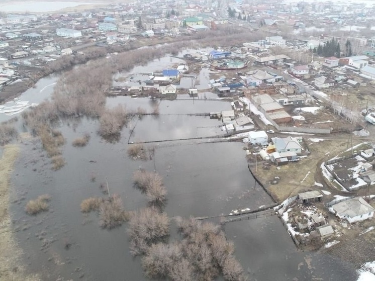 Более сотни домов подтоплено в Алтайском крае