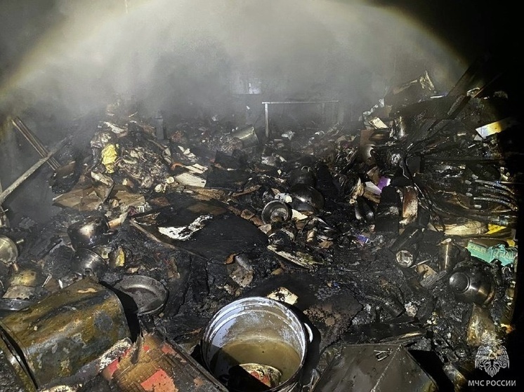 Из-за непотушенного окурка сгорел гараж в Череповце