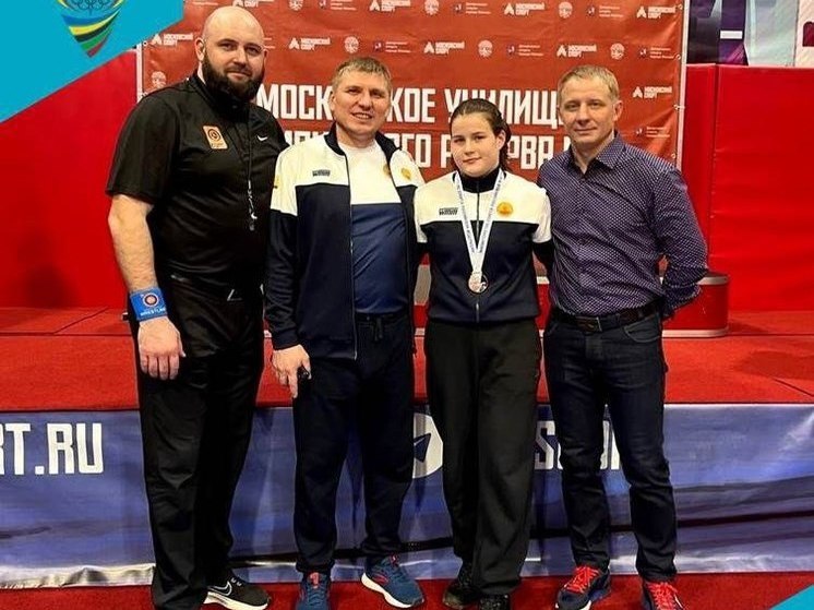 Спортсменка из Чувашии Ефимова стала призером первенства России по борьбе