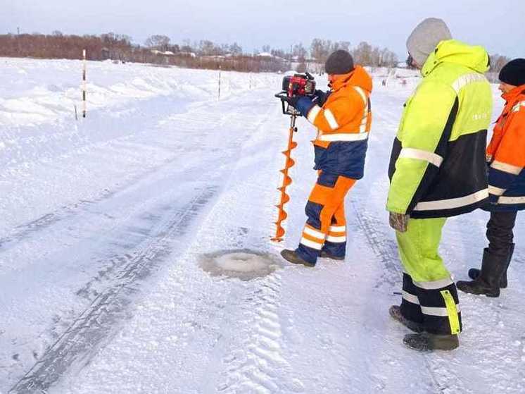 Ледовую переправу через Обь у города Колпашево закроют в полночь 6 апреля