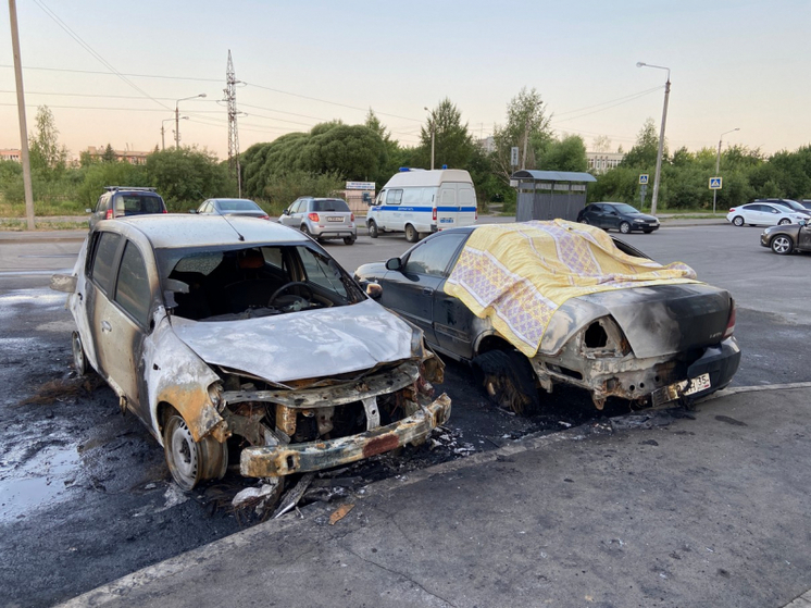 Задержан житель Ярославля по подозрению в поджоге трех автомобилей в Вологде