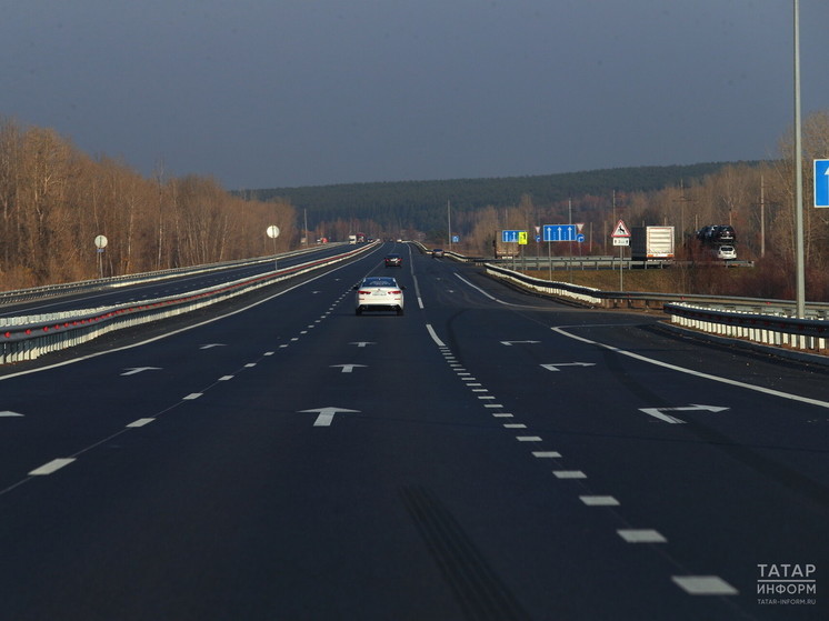 На трассе М7 в Татарстане приостановят движение