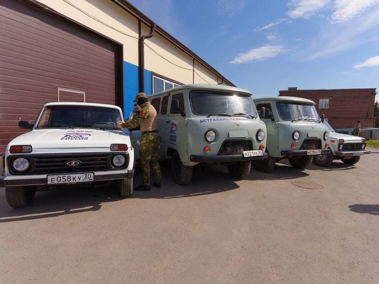 Астраханские бойцы СВО получили транспорт для выполнения боевых задач