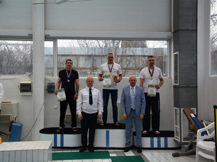 Сотрудник псковского отдела специального назначения победил в нескольких номинациях на чемпионате по плаванию в Волгограде