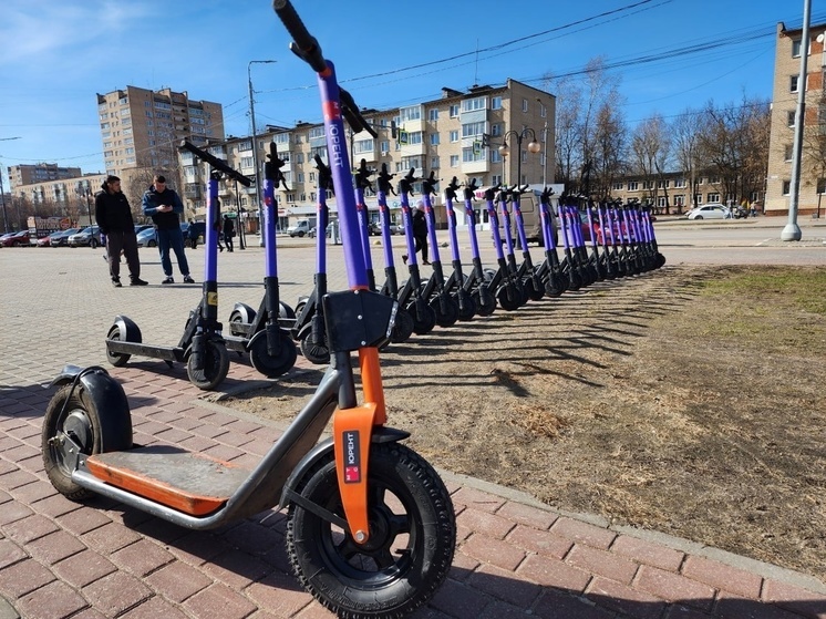 В Серпухове стартовал сезон кикшеринга