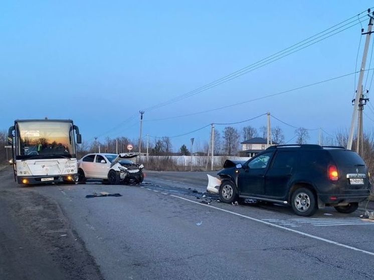 В ДТП под Серпуховым пострадали двое детей