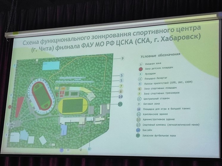 Футбольное поле и другие объекты сделают за 20 млн рублей в парке СибВО в Чите