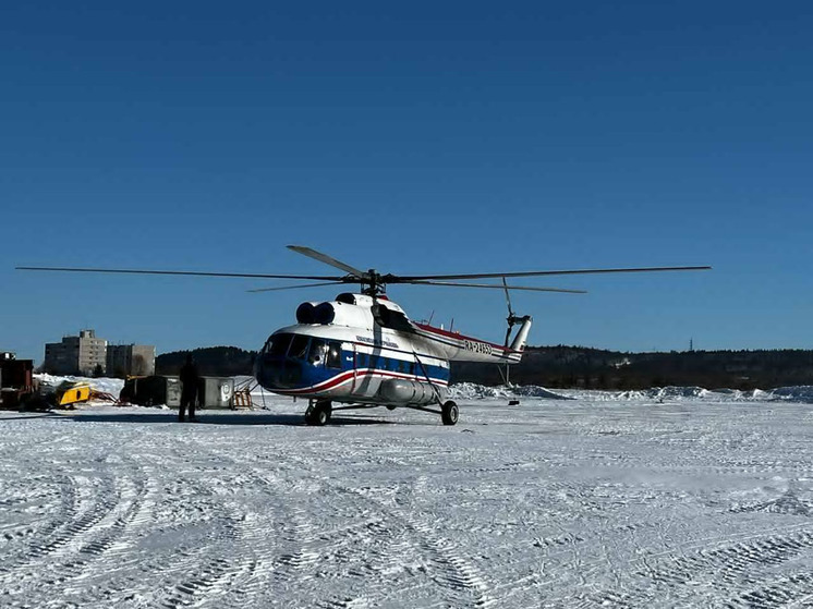 В Мурманской области прошла тренировка по спускам с вертолета МИ-8
