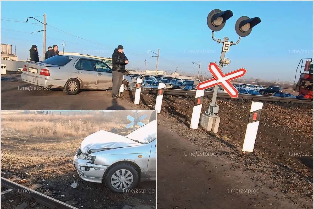 На юге Новосибирской области тепловоз врезался в автомобиль - МК Новосибирск