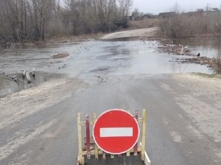 В Тамбовской области затопило еще один мост