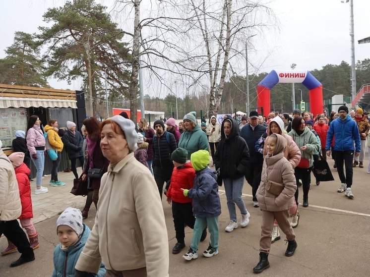 В Серпухове прошла акция «10 000 шагов к жизни»