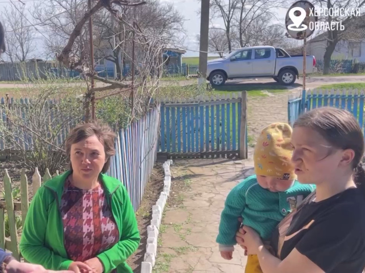 Жительнице Херсонской области обещают помочь поставить "красную печать"