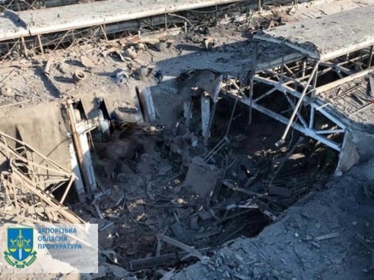 Украинские власти подтвердили повреждение промышленного объекта в Запорожье