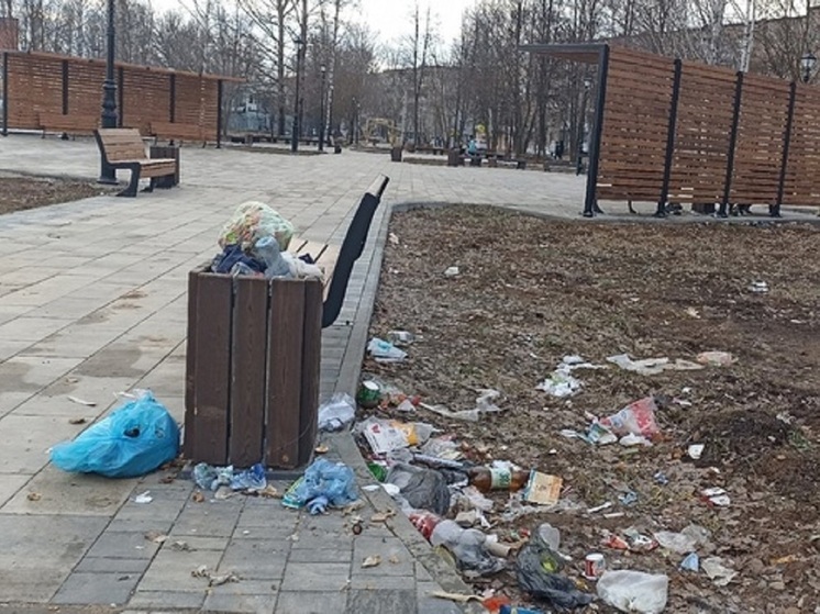 Жители Ярославской области пожаловались на мусор. который никто не убирает