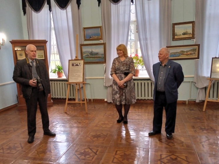 В Овстуге открылась выставка известного брянского художника Михаила Решетнева