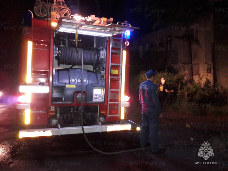 В Ивановском районе в время пожара в частном доме погиб человек