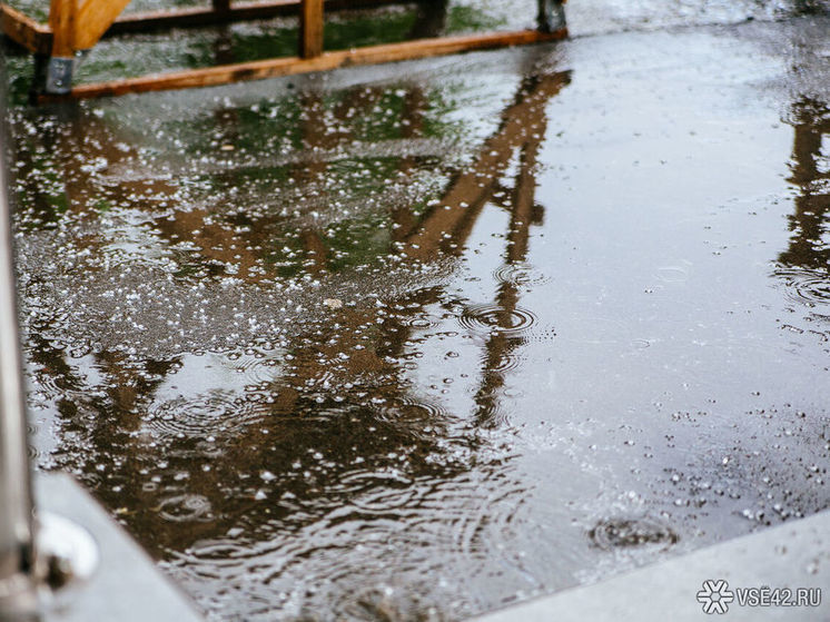 Дожди ожидаются в первый день недели в Кузбассе